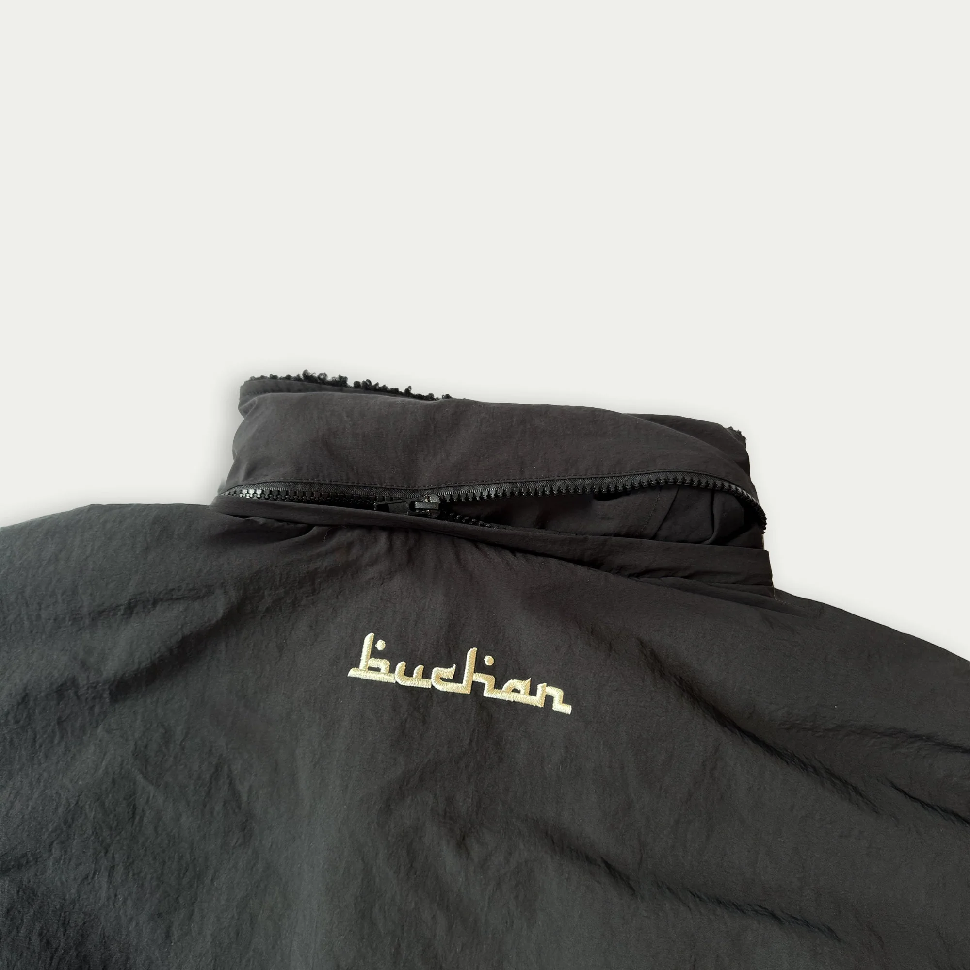 Reversible Buchan Fleece - Black - Image 9
