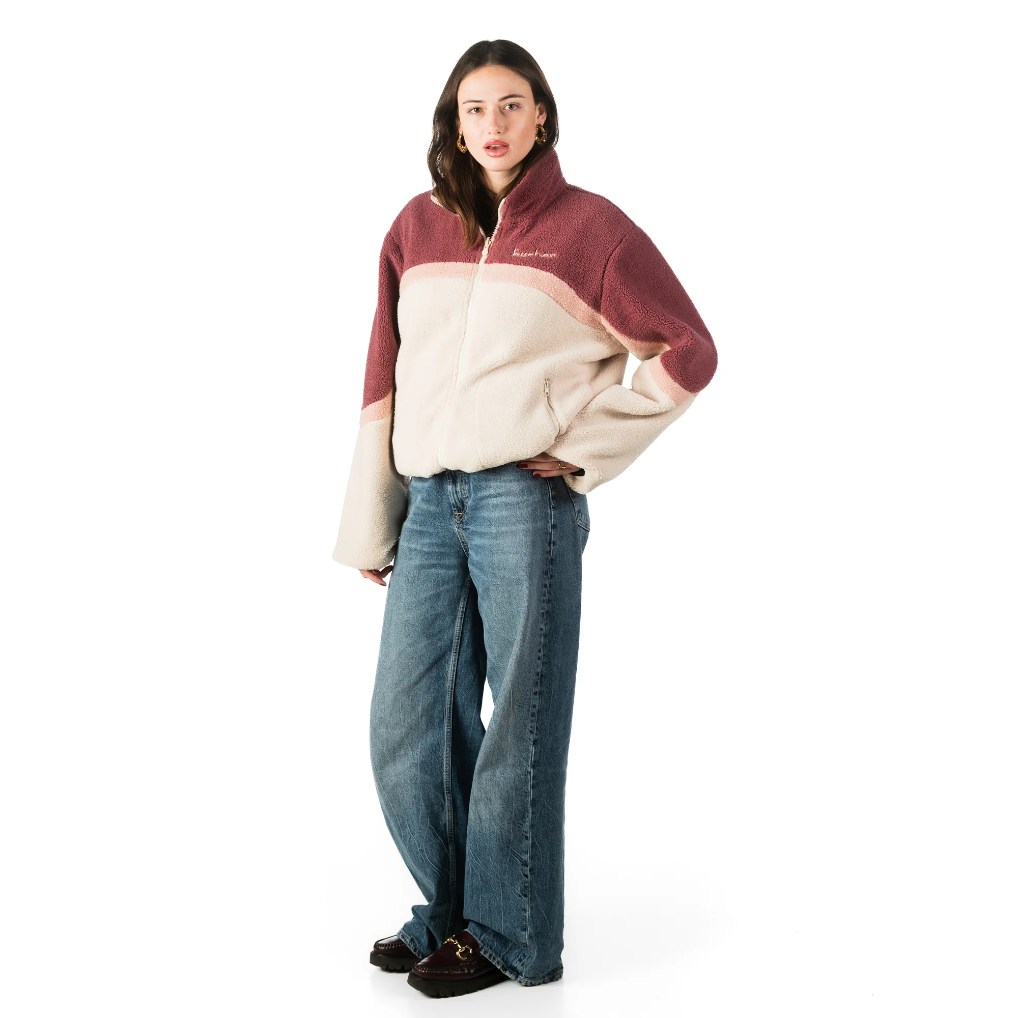 Reversible Buchan Fleece - Pink - Image 3