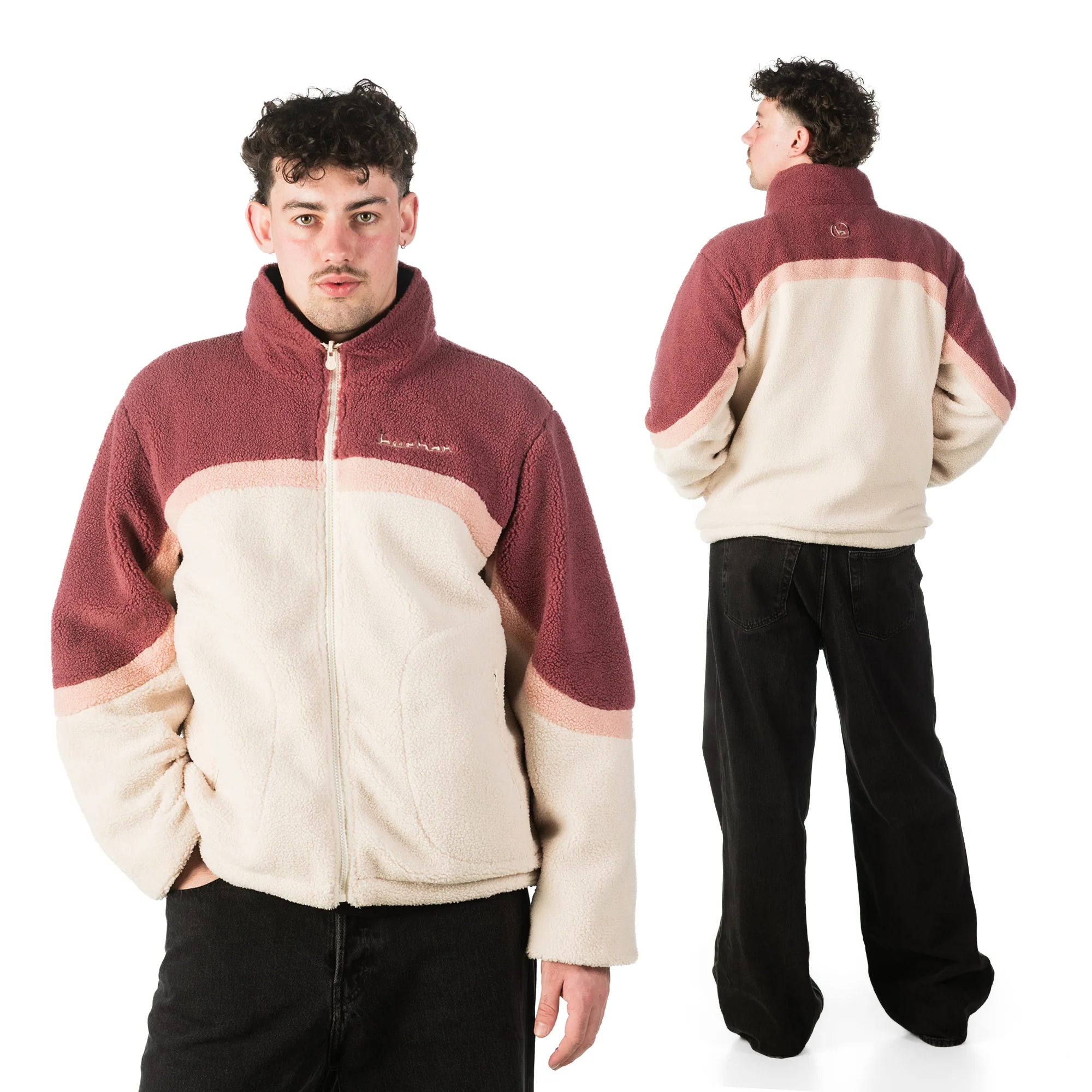 Reversible Buchan Fleece - Pink - Image 4