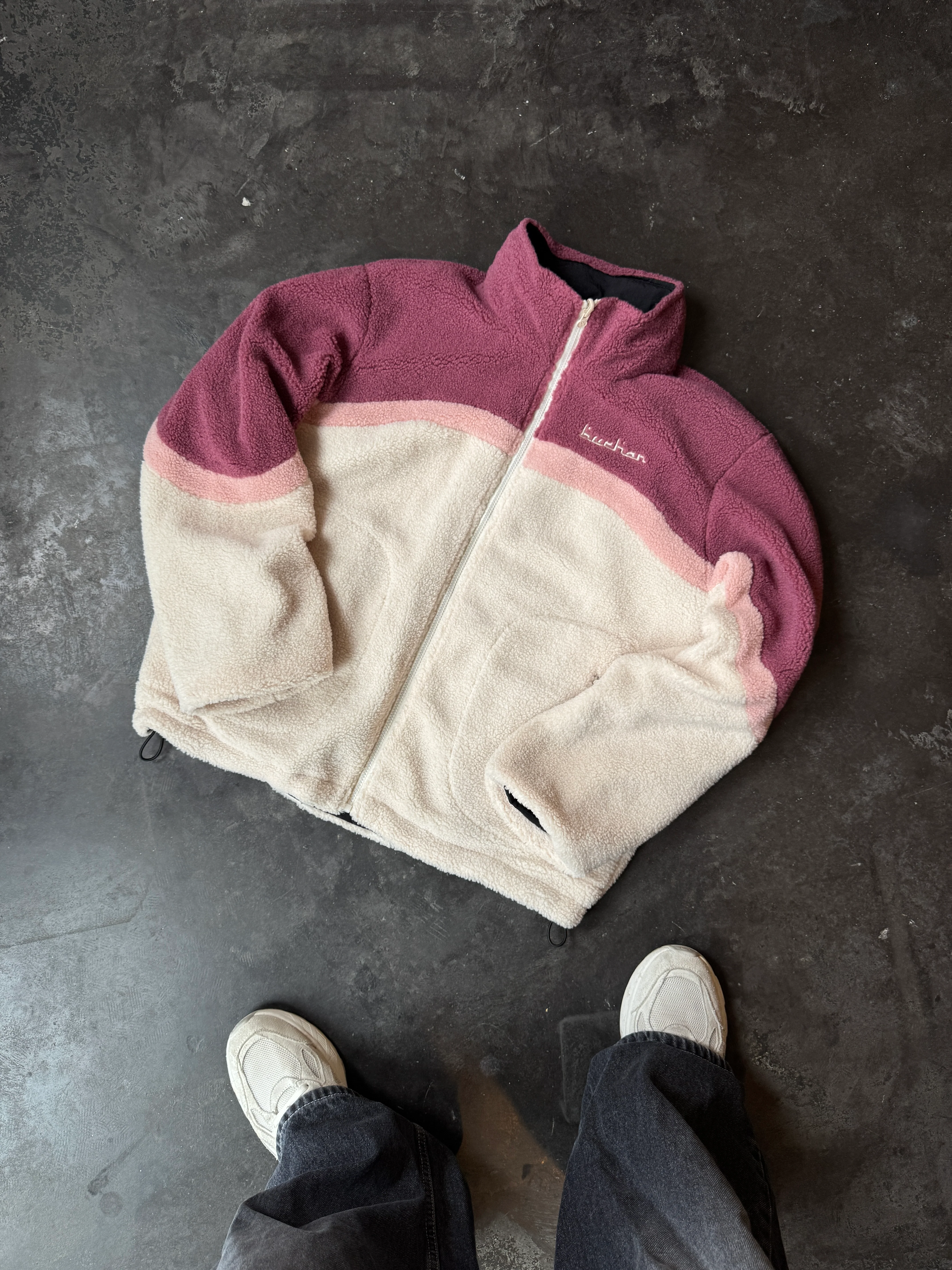 Reversible Buchan Fleece - Pink - Image 6
