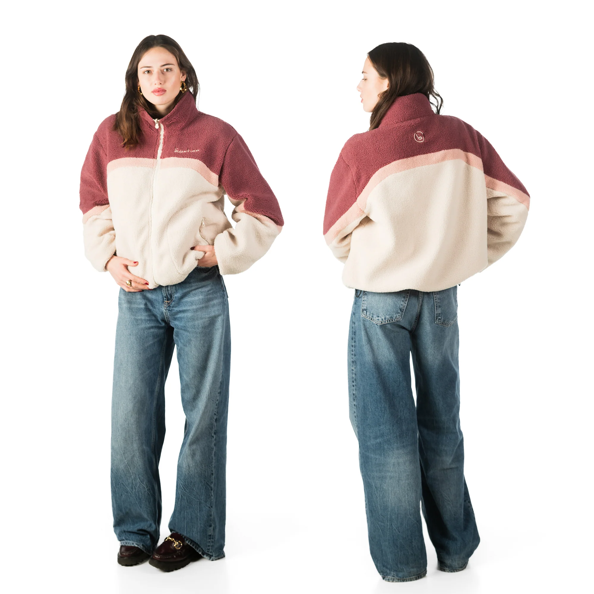 Reversible Buchan Fleece - Pink - Image 7