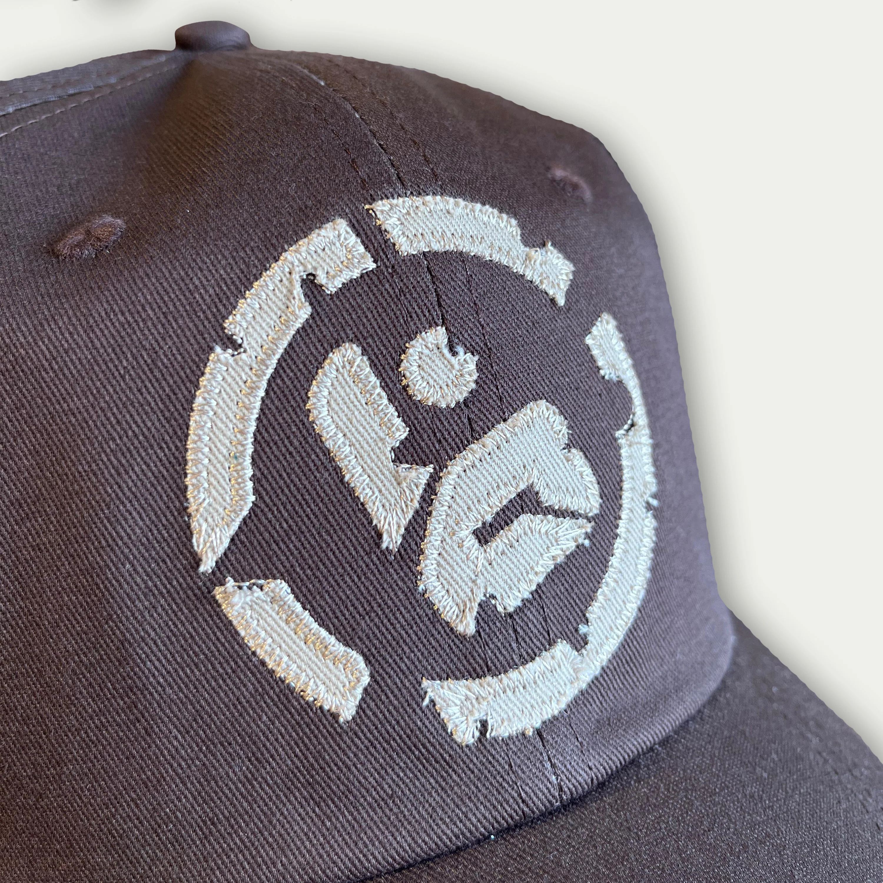 Distressed Cap - Brown - Image 3