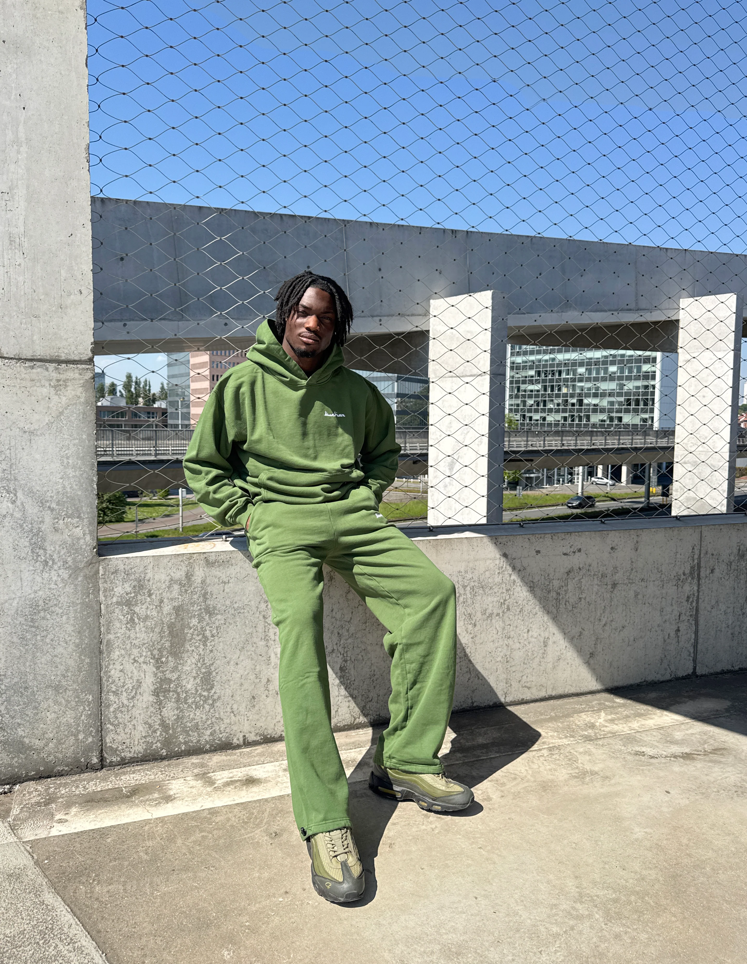 The Buchan Hoodie - Green - Image 3