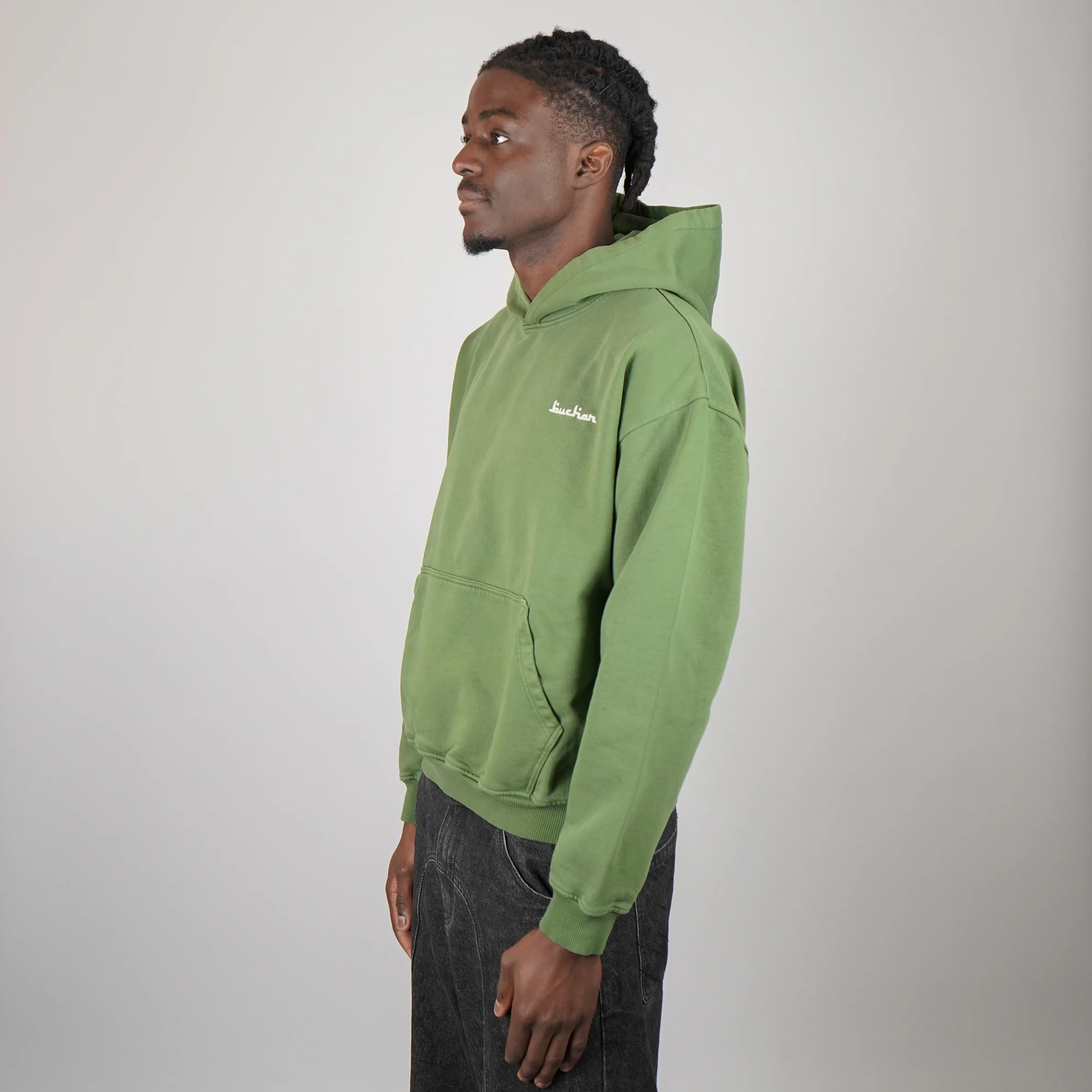 The Buchan Hoodie - Green - Image 5