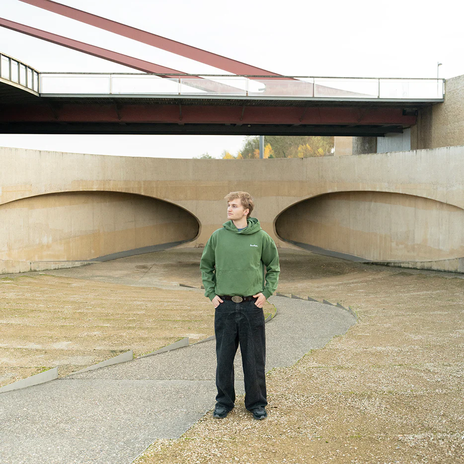 The Buchan Hoodie - Green - Image 9
