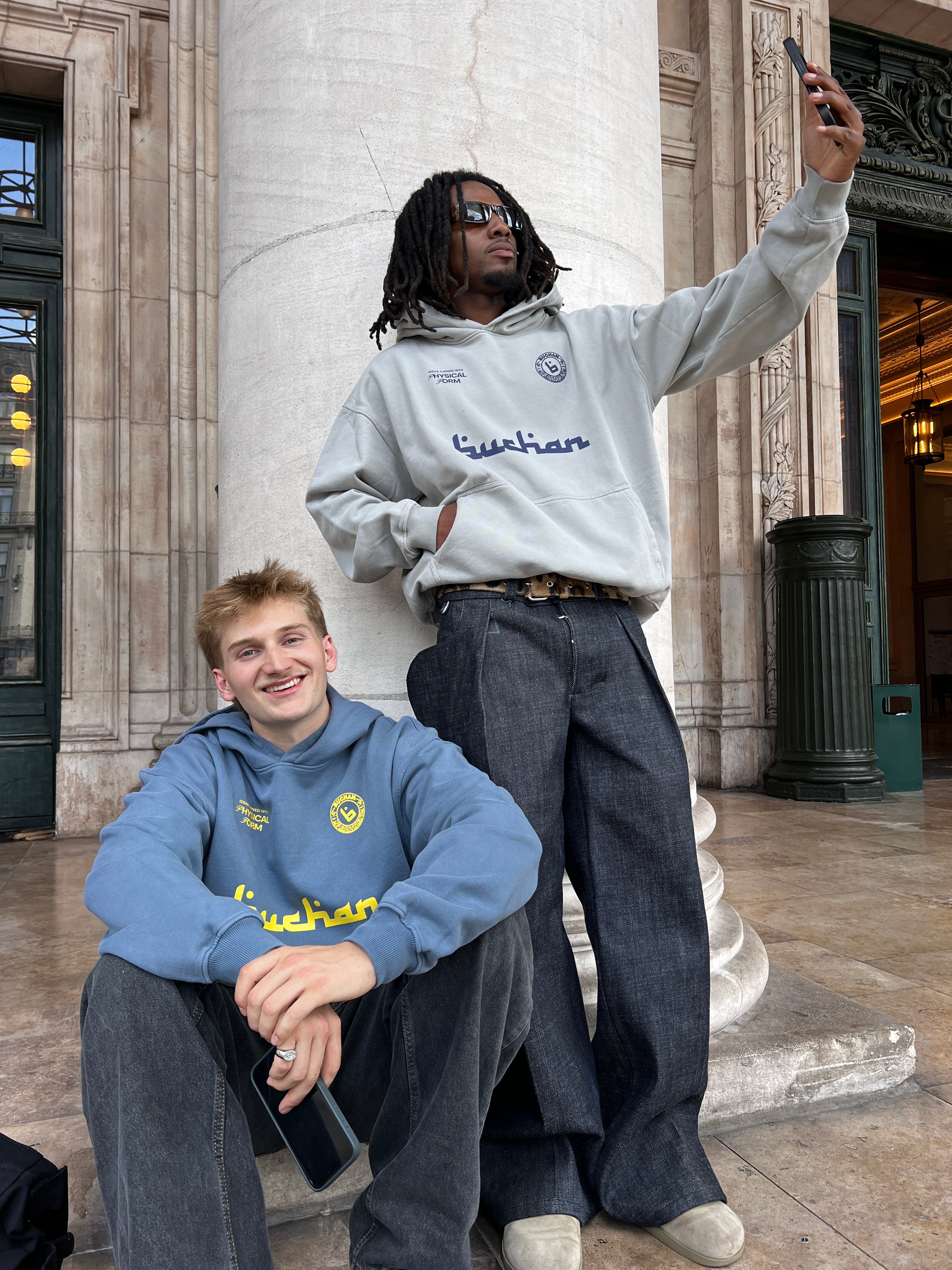 Soccer Hoodie - Blue - Image 4