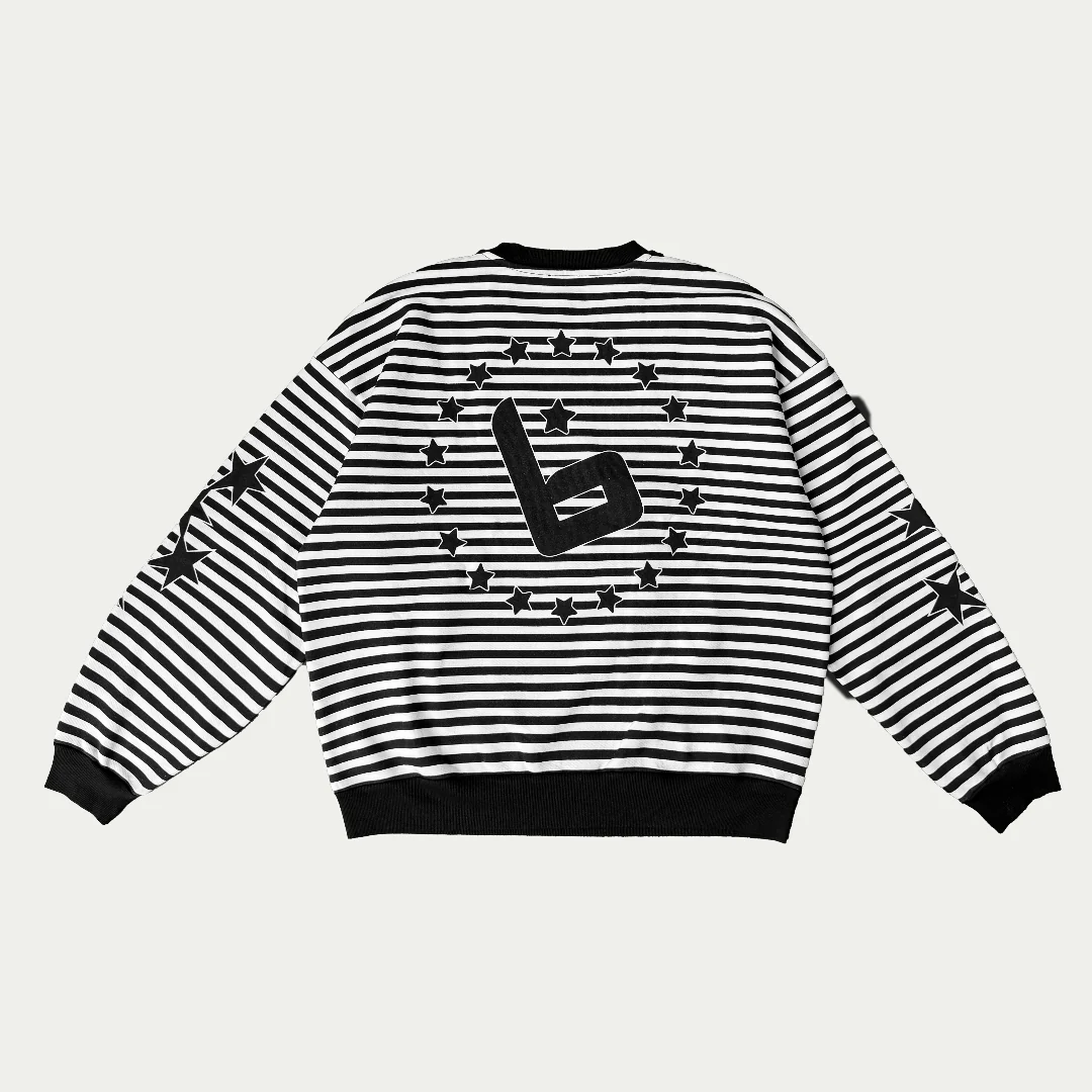 Star Striped Crewneck - Image 2