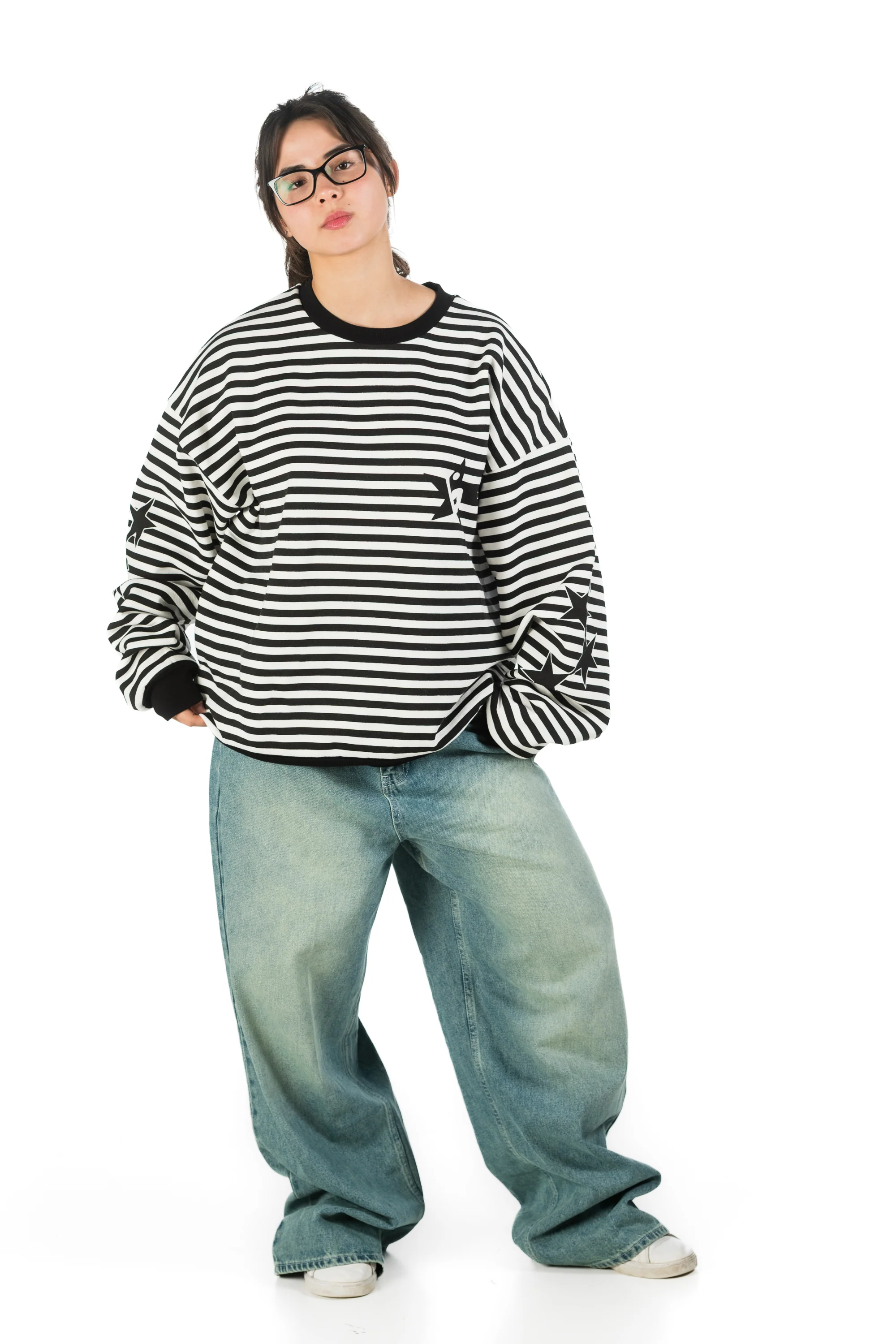 Star Striped Crewneck - Image 4