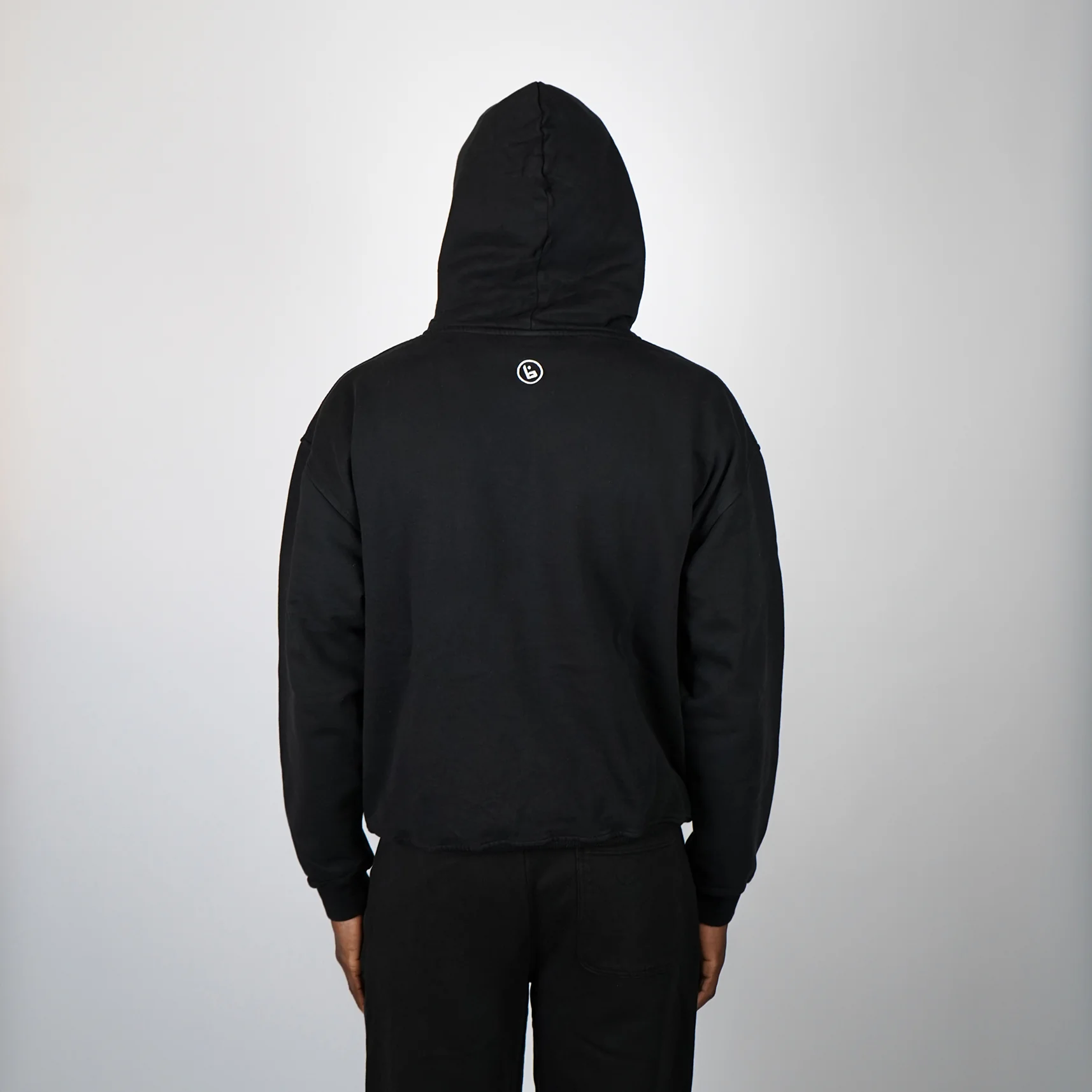 The Buchan Hoodie - Black - Image 4