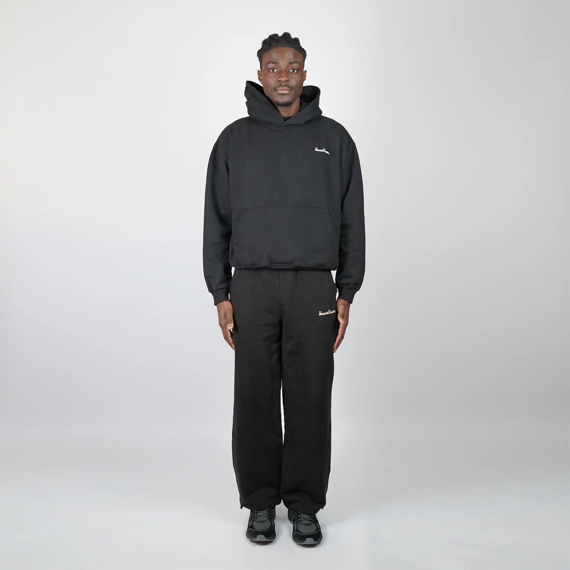 The Buchan Hoodie - Black - Image 5