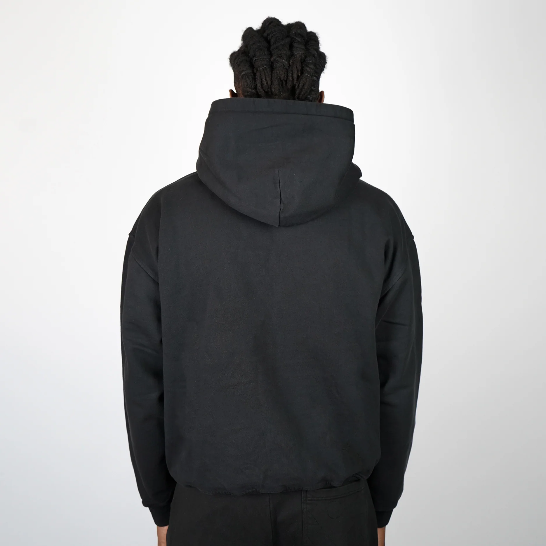 The Buchan Hoodie - Black - Image 9
