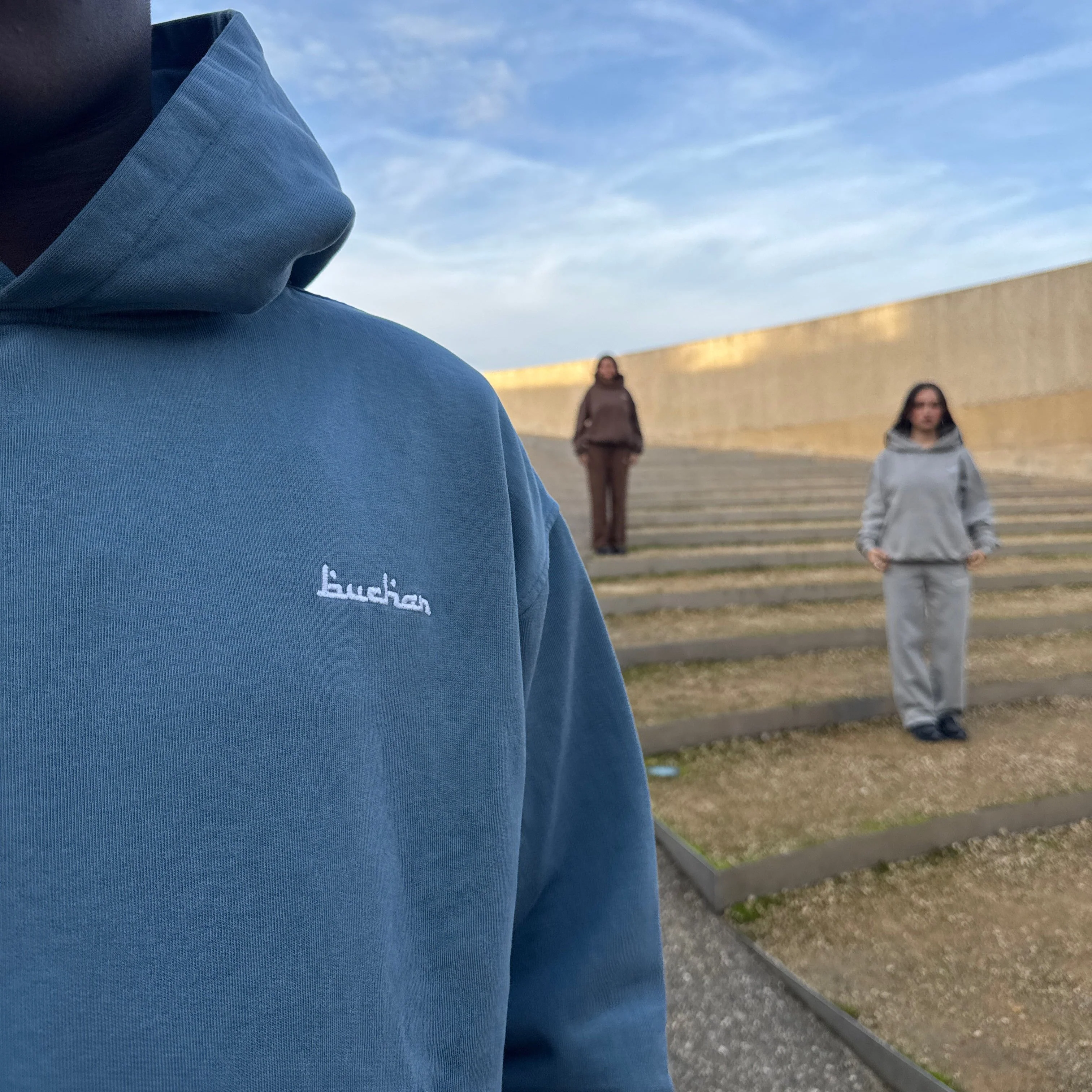 The Buchan Hoodie - Blue - Image 5