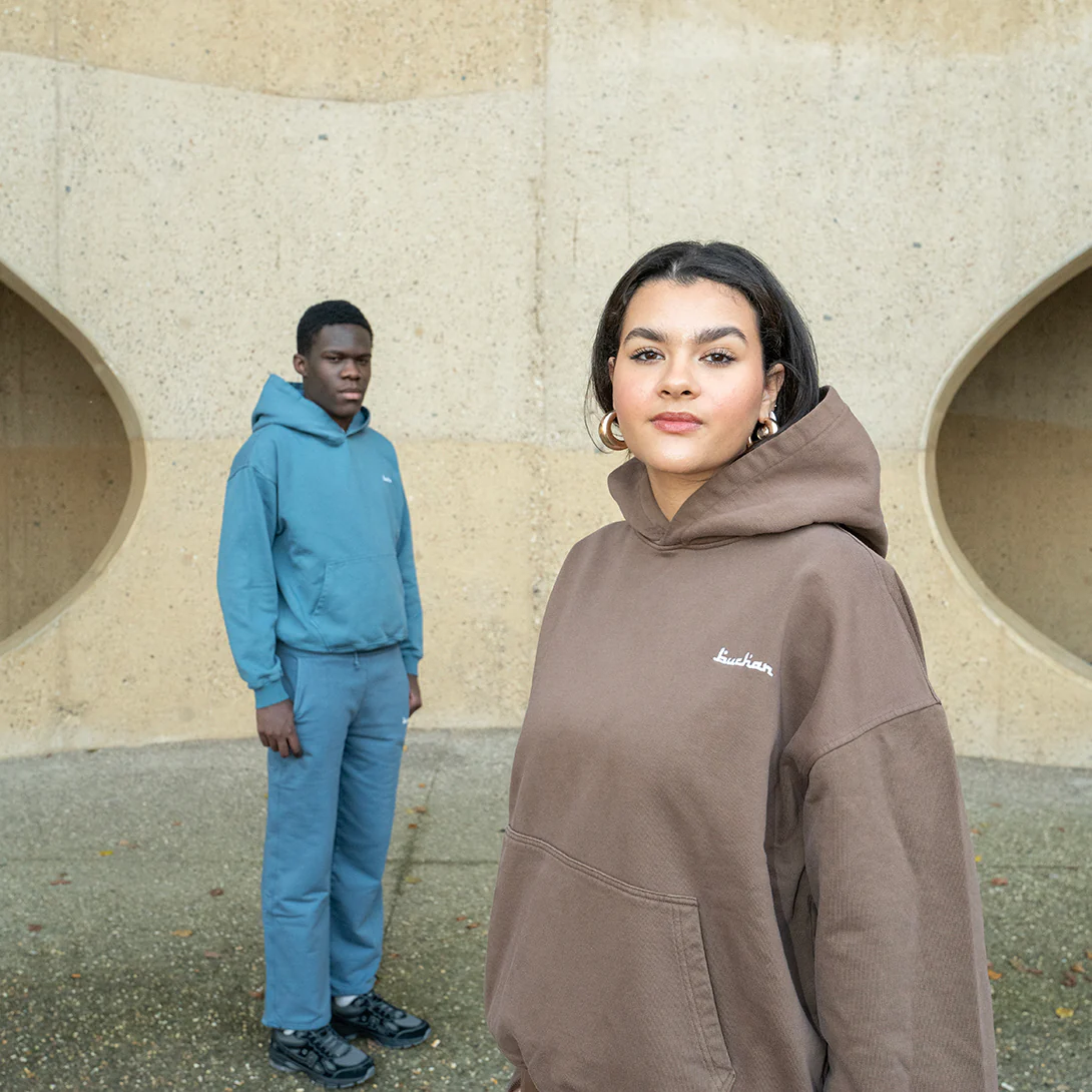 The Buchan Hoodie - Blue - Image 7