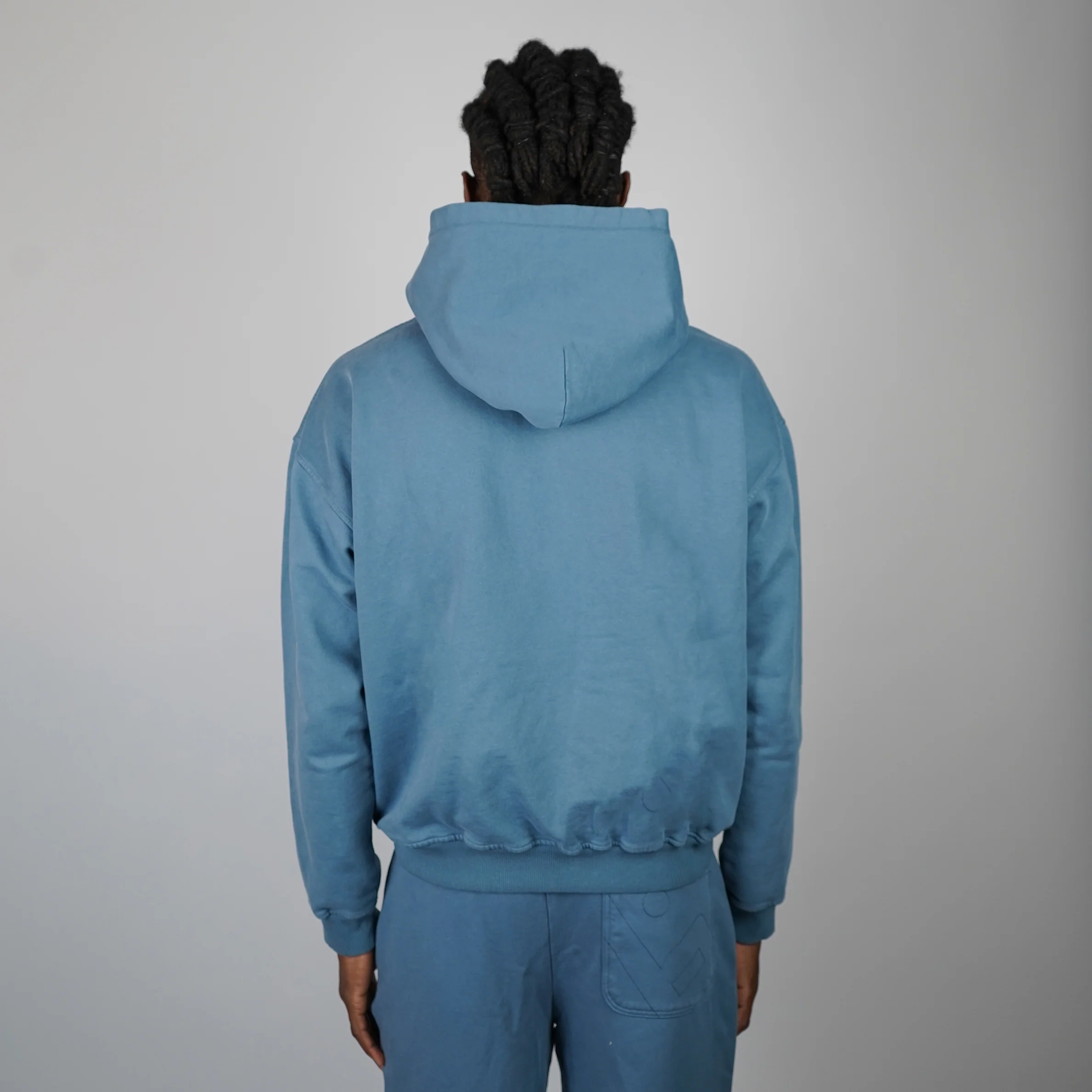 The Buchan Hoodie - Blue - Image 9