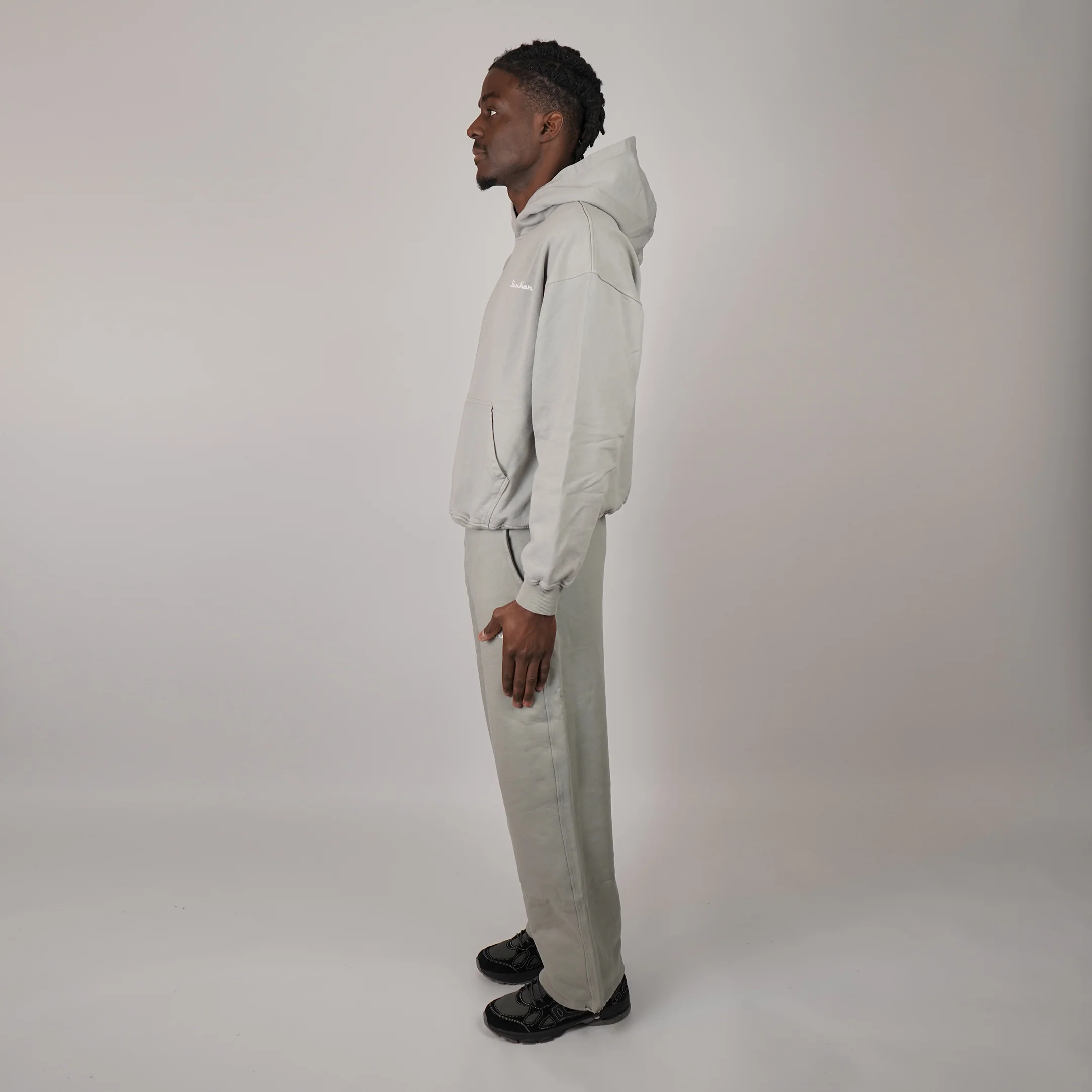 The Buchan Hoodie - Grey - Image 7