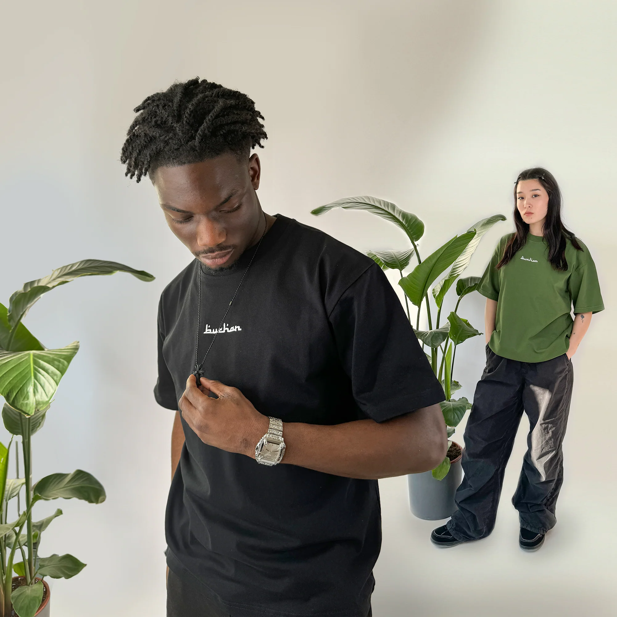 The Buchan T-shirt - Black - Image 6
