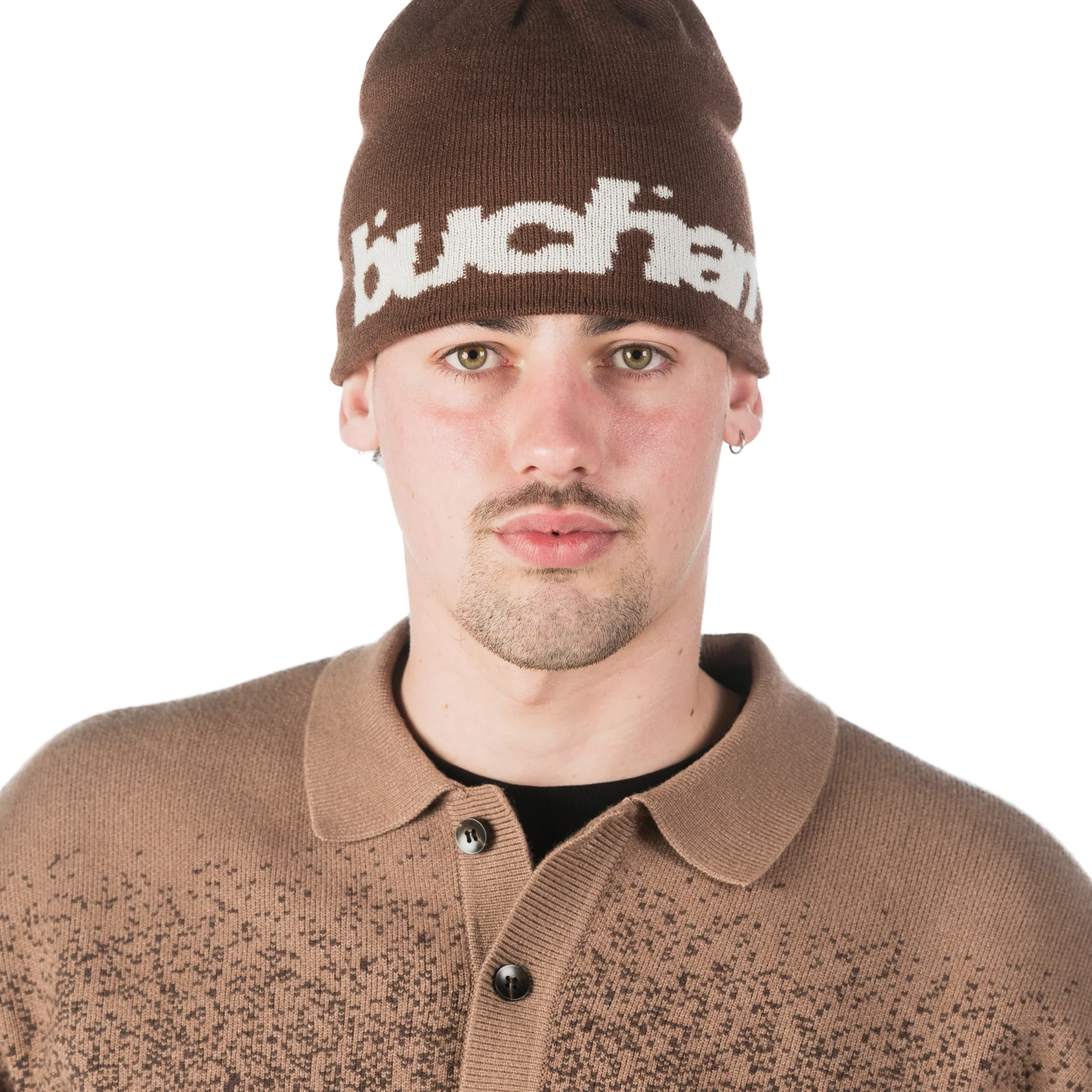 United Polo Knit - Brown - Image 5