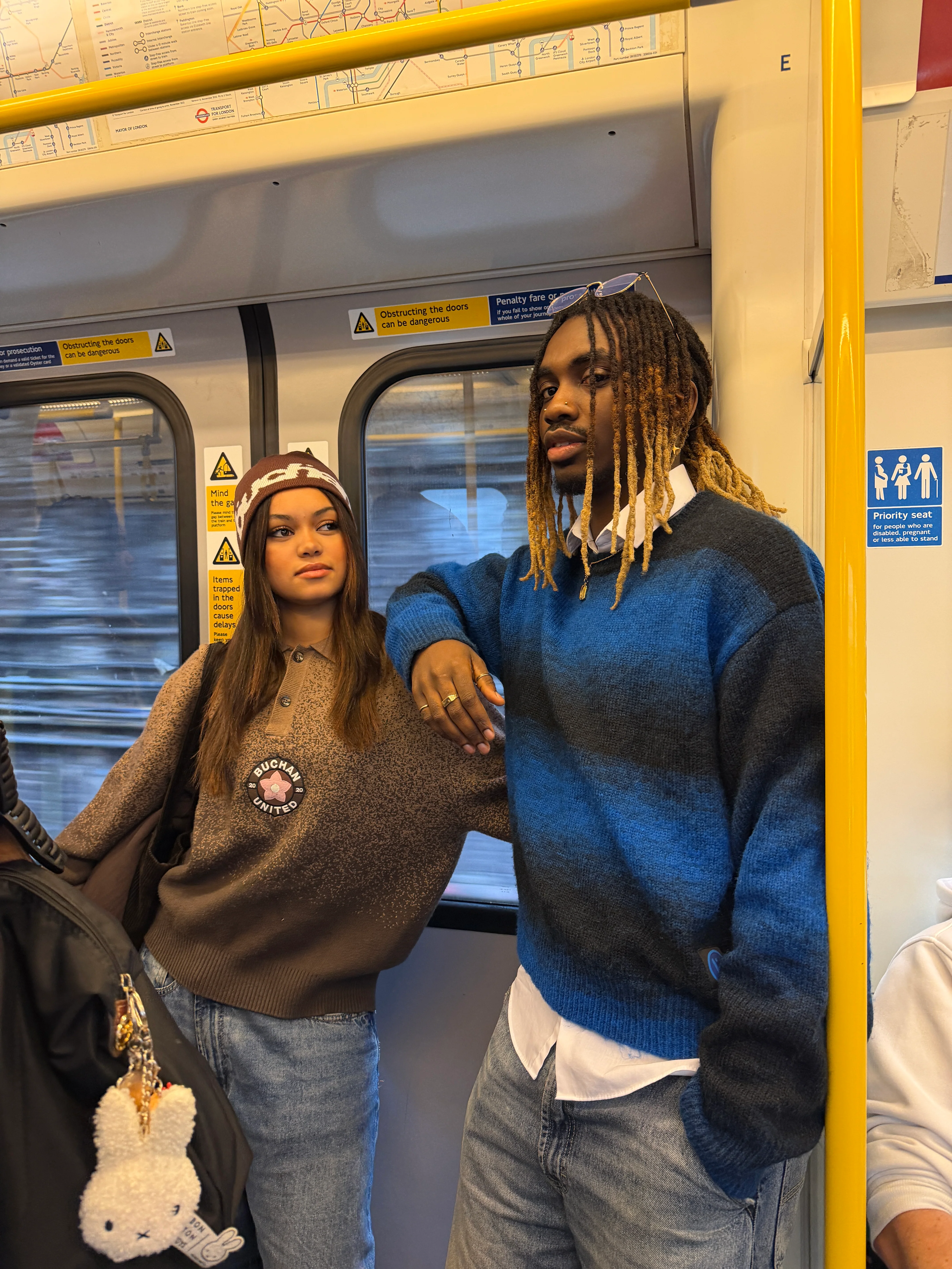 United Polo Knit - Brown - Image 7