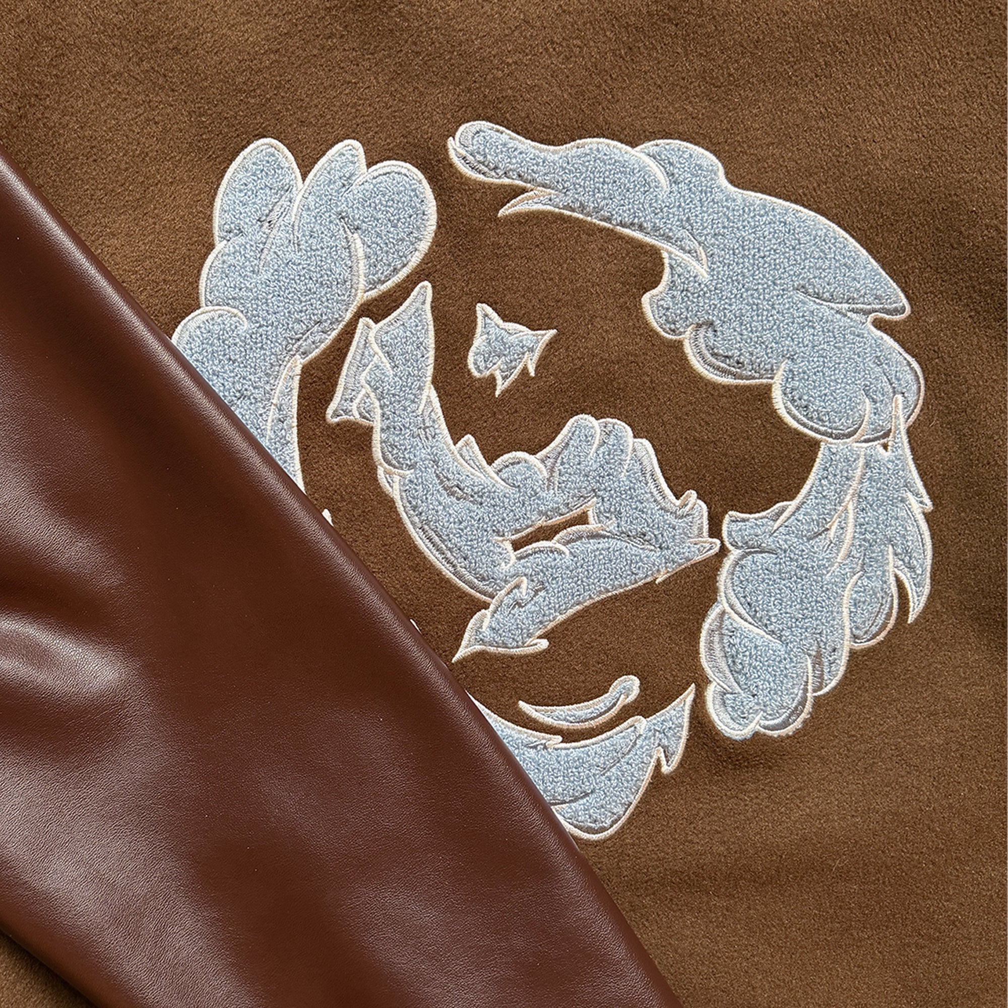 Varsity Wind Jacket - Brown - Image 14