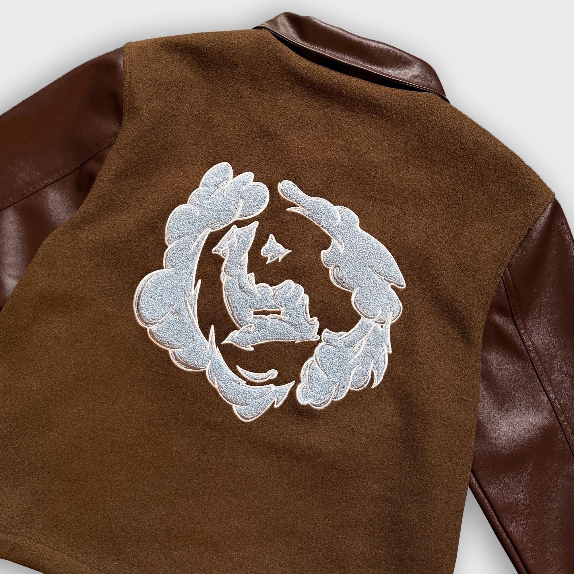 Varsity Wind Jacket - Brown - Image 15