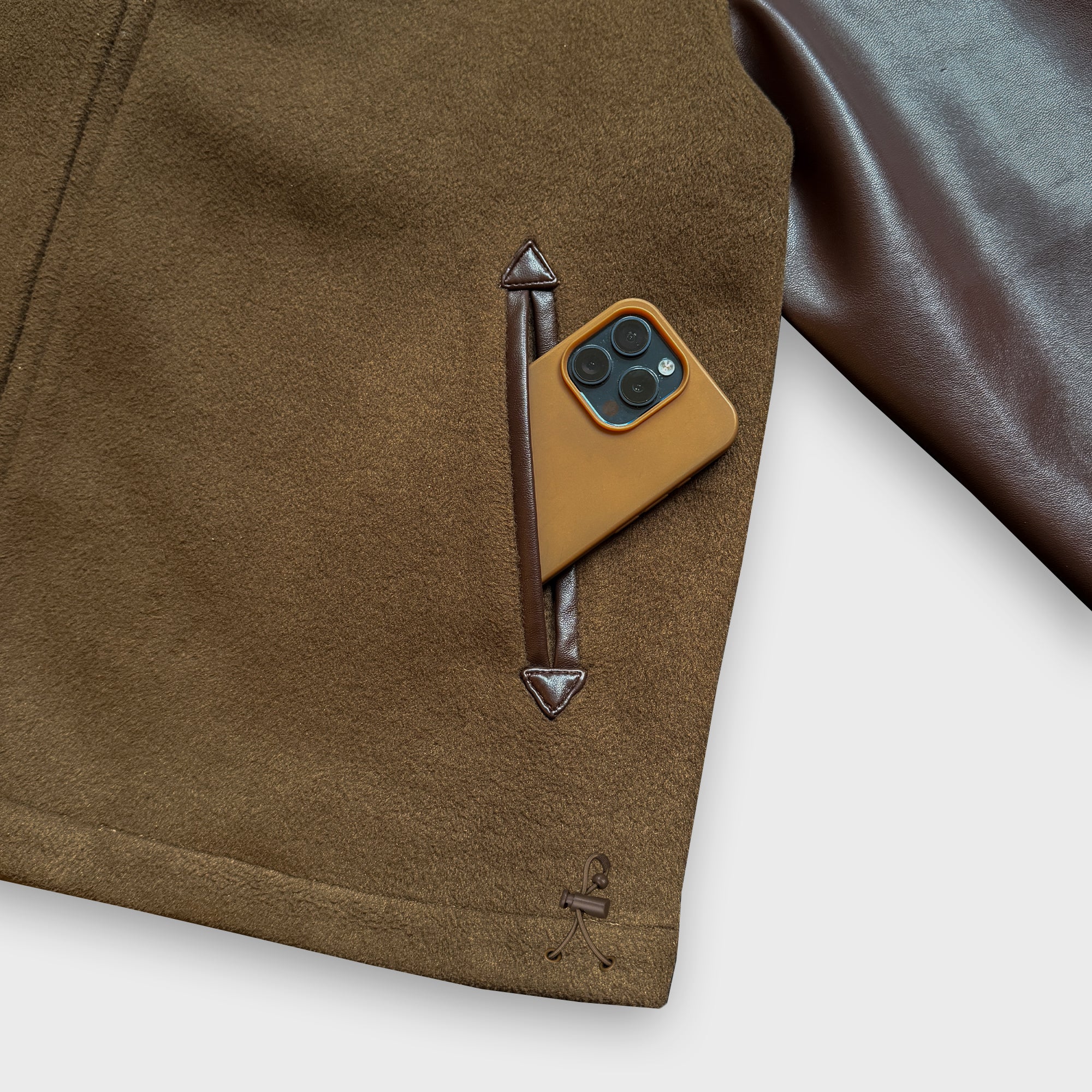 Varsity Wind Jacket - Brown - Image 17
