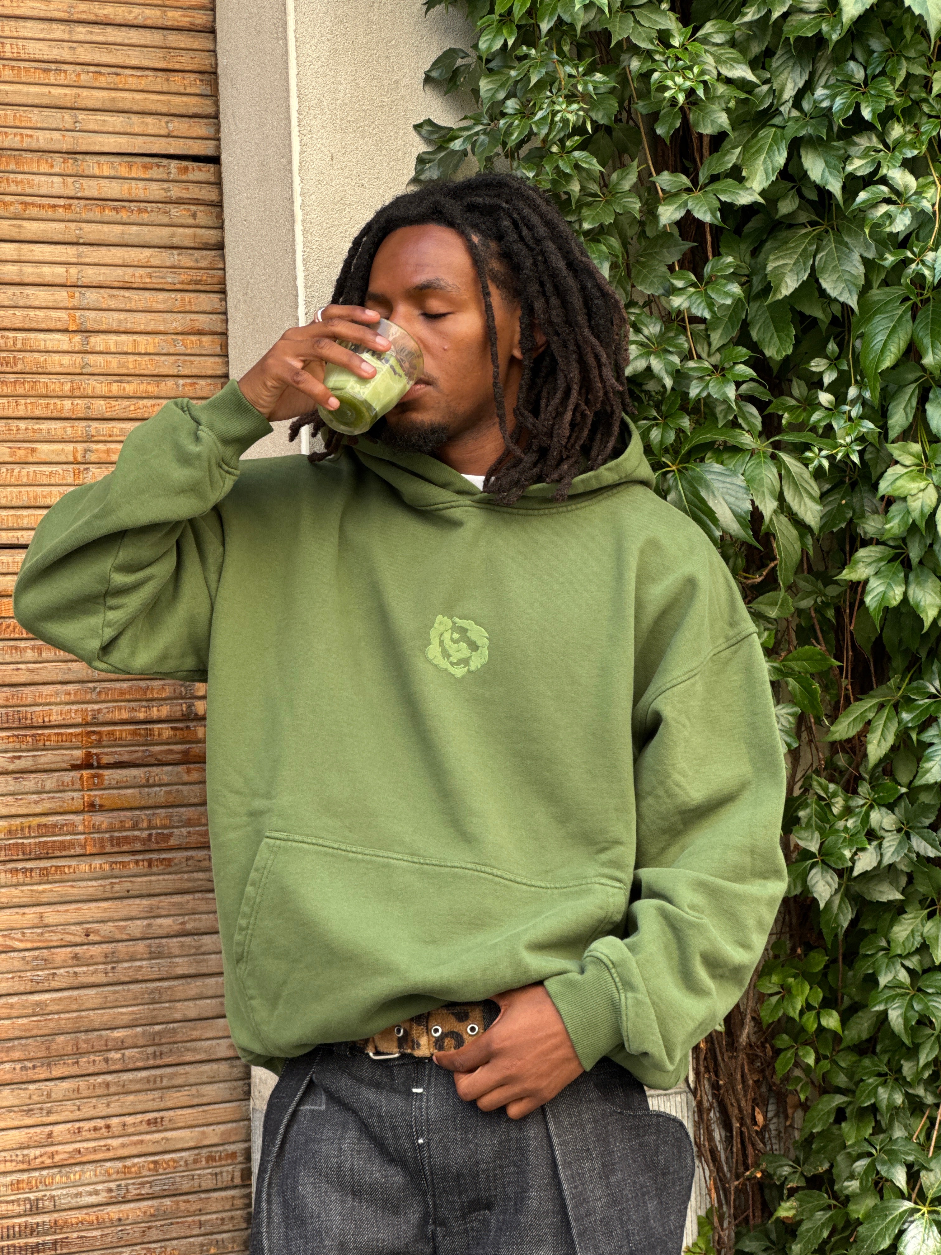 Wind Hoodie - Green - Image 3