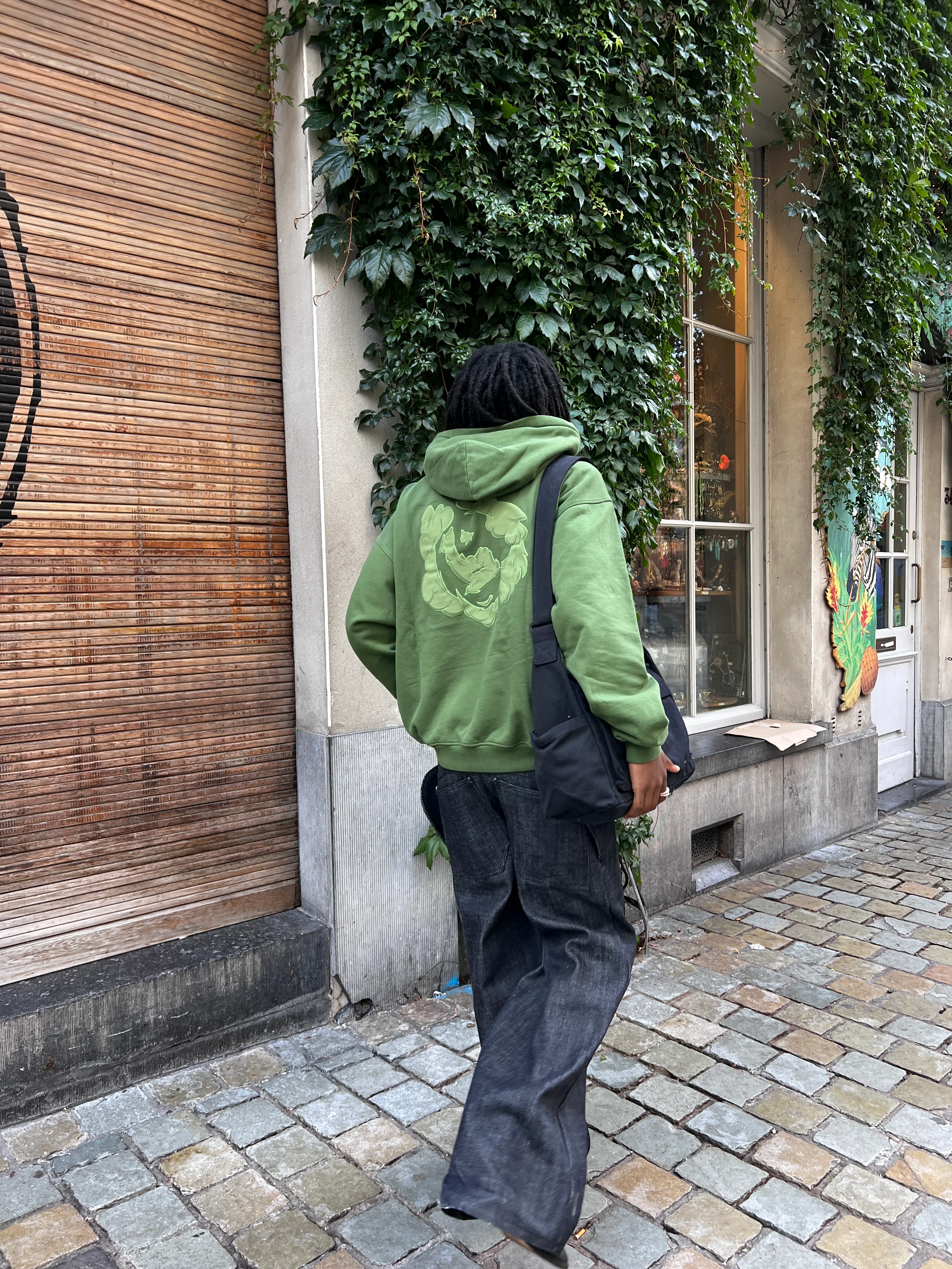 Wind Hoodie - Green - Image 5