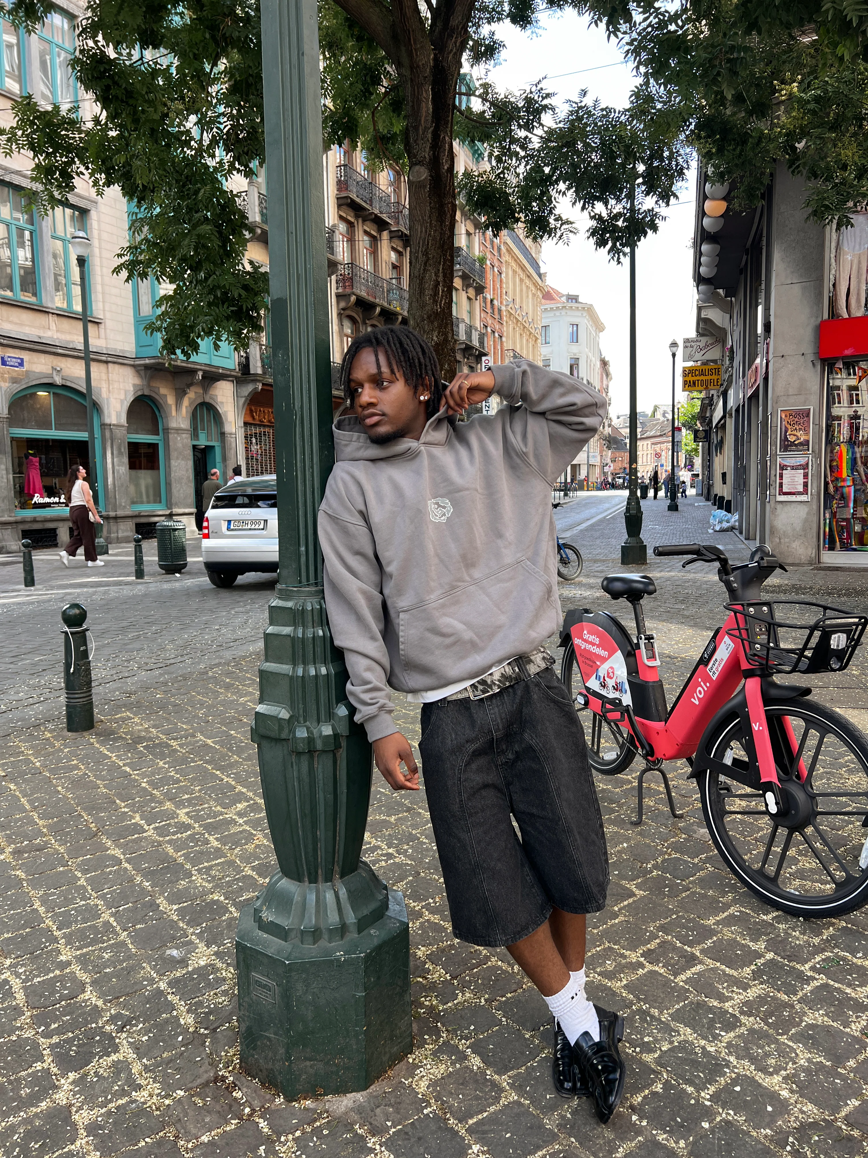 Wind Hoodie - Grey - Image 3